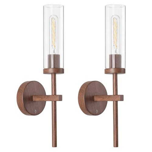 Battery Operated Wall Sconces Set of 2