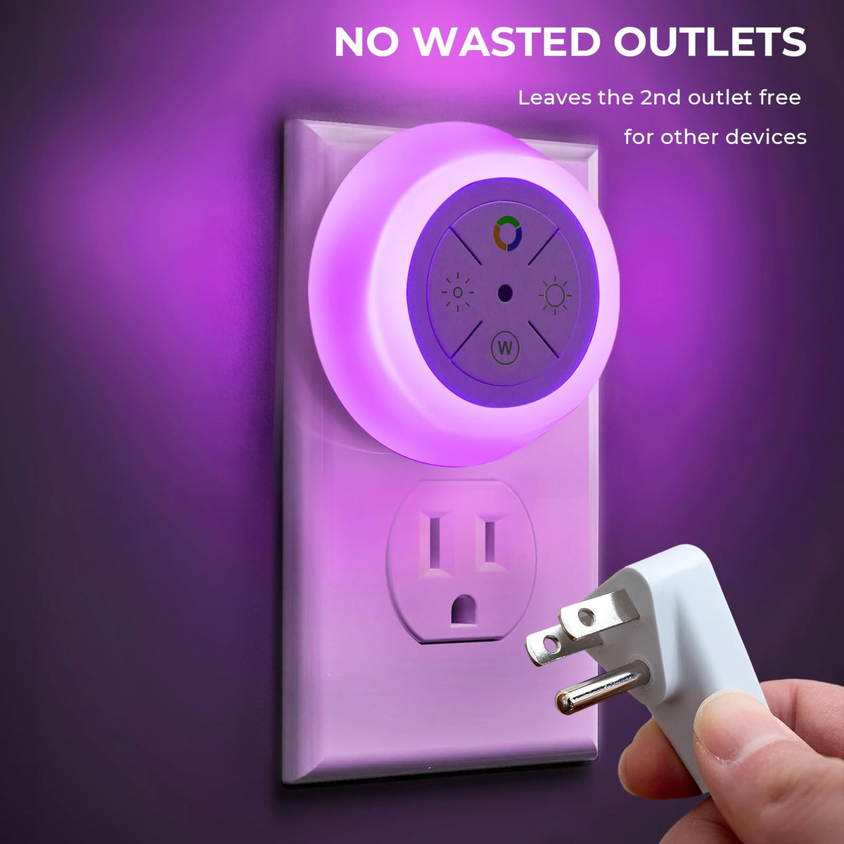 Night Lights Plug Into Wall with 12