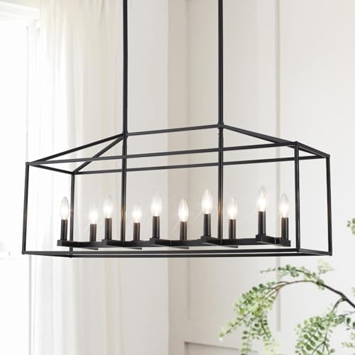 Black Dining Room Light Fixture