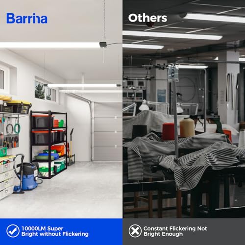 LED Shop Lights for Workshop Garage Basement Workbench