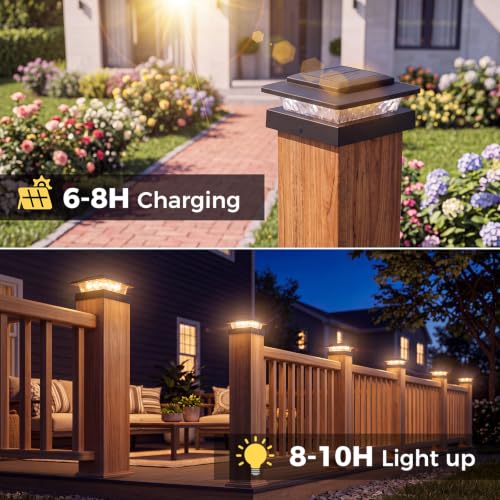 Solar Post Cap Lights