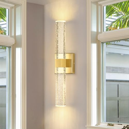 LED Wall Sconces Modern Crystal Wall Light Fixtures
