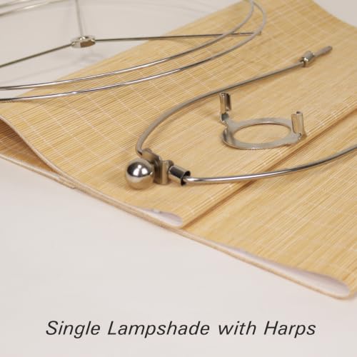 Bamboo Lamp Shade 1 Pack (Yellow)