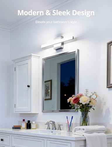 Modern Bathroom Light Fixtures Over Mirror (6000K / 16inch-2 pack)