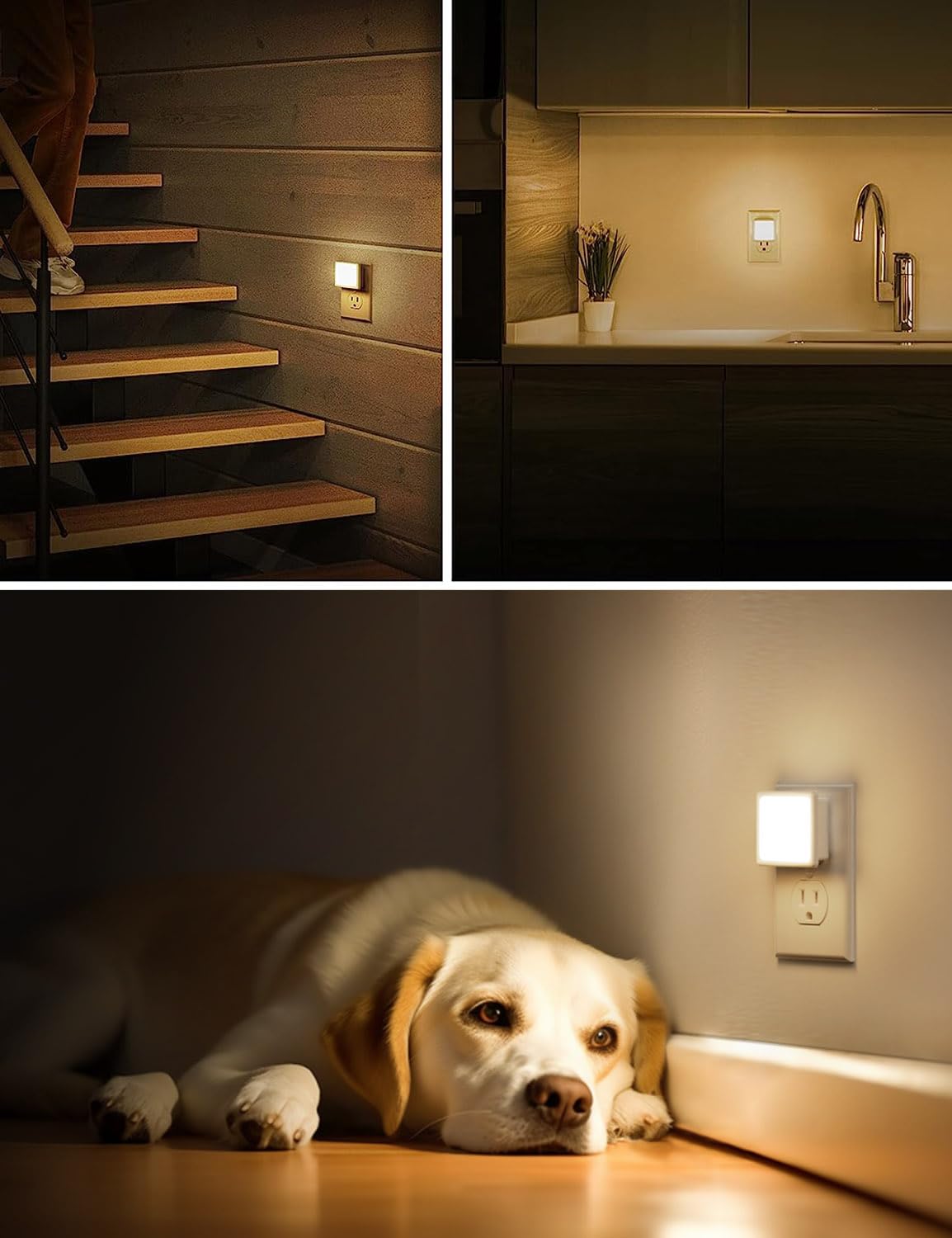 Night Lights Plug into Wall 2 (3000K)