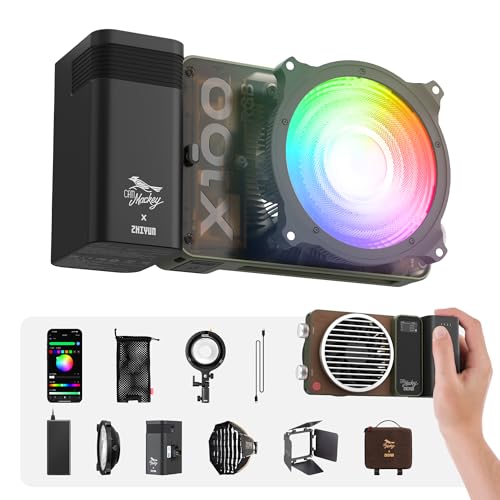 MOLUS X100 RGB PRO 100W Portable Professional Video Light [Official] (X100 RGB PRO(Collab))