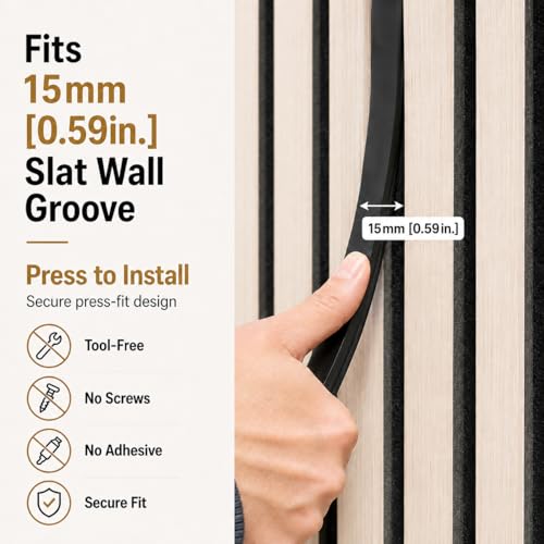 Smart Slat Wall Light Kit (15 mm (0.59 in) Width)