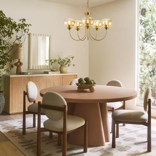 Globe Shaped Glass Shade Covers for Ceiling Fan Light Fixture