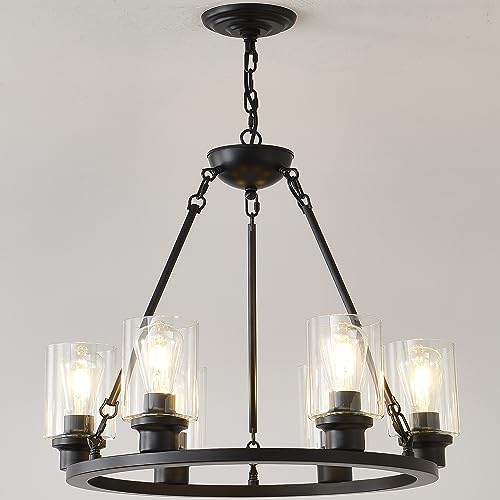 Round Wheel Chandeliers