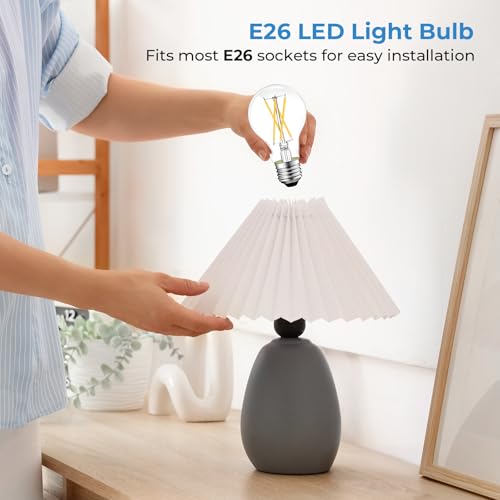 A19 E26 LED Light Bulbs 60 Watt Equivalent (6 Pack / 5000k Cool White)
