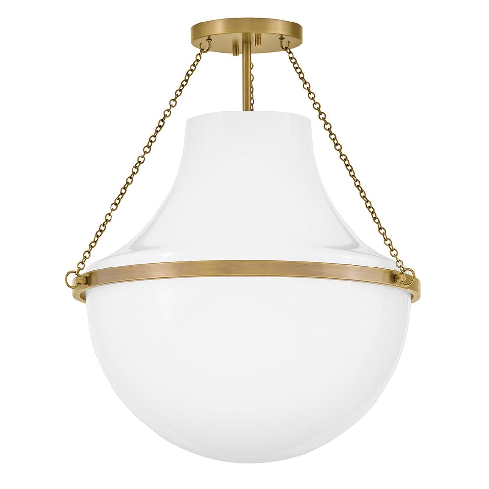 Collins 20" Wide Medium Semi (Heritage Brass / 20")