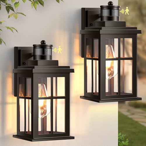 Outdoor Motion Sensor Light (Motion Sensor 2 Pack / Oil-Rubbed Bronze)