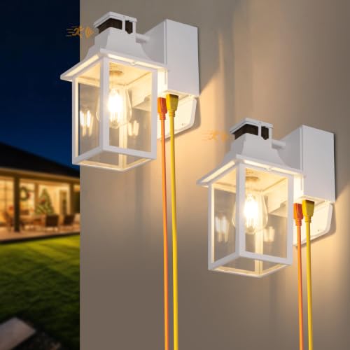 Porch Light with GFCI Outlet