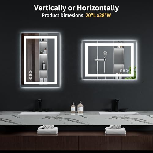 LED Bathroom Mirror with Lights