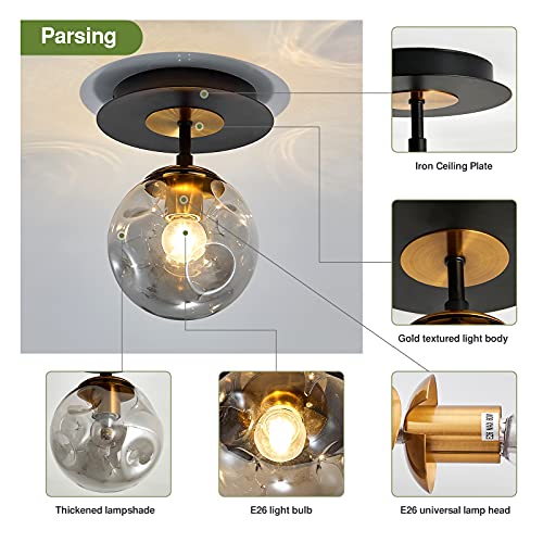 Black Ceiling Light