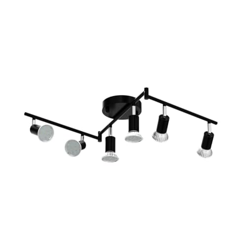 LED 6 Light Track Lighting Kit (Black / 6 Light)