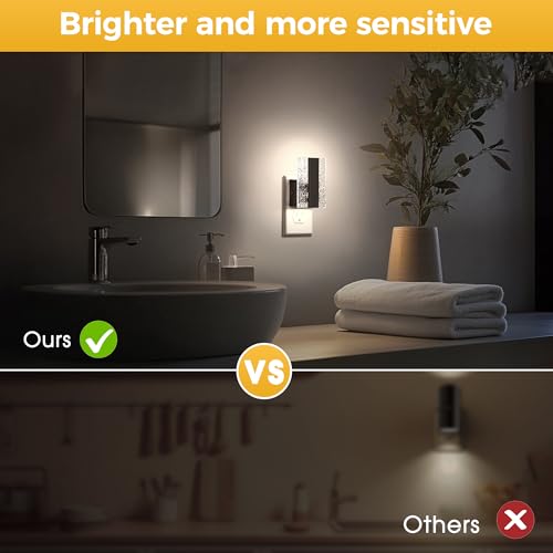 Night Lights Plug Into Wall (5000K / 2 Pack)