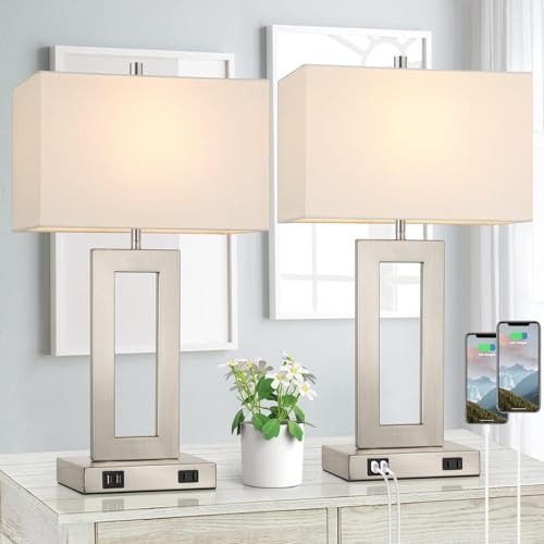 Modern Table Lamps Set of 2