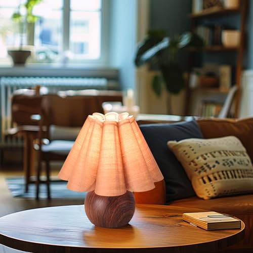 Cute Small Table Lamp (Coffee+Brown)
