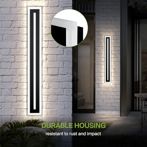 48" LED Linear Wall Sconce (Black)