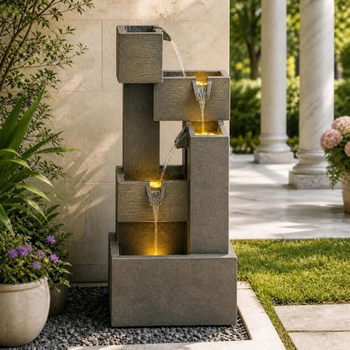 Jar Ceramic Outdoor Fountain
