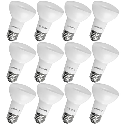 BR20 LED Light Bulb (12 Count (Pack of 1) / 4000k (Cool White))