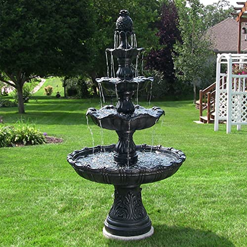 Sunnydaze Grand Courtyard 4 (Black)