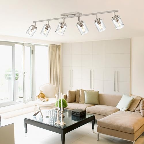 6 Light Track Lighting (Brushed Nickel / 6 Lights)