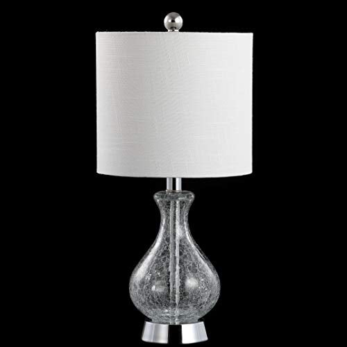 Playa Table Lamp 21" Crackled Glass and Metal