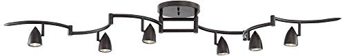 Heavy Duty Axel 72" Wide 6 (Black / 6-Light)