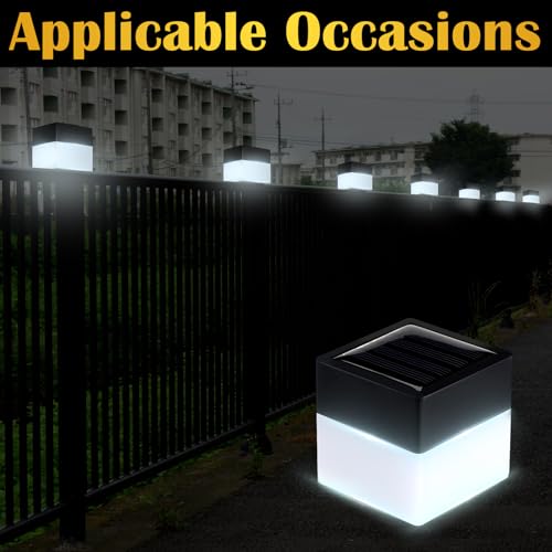 Solar Post Cap Lights 2x2 Fence Post Lights
