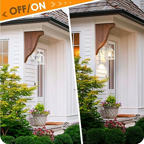 Outdoor Wall Lantern (White / 8.27 inch)