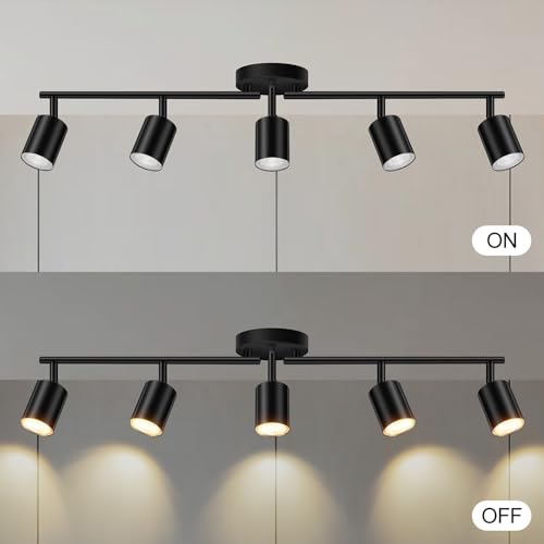 Track Lighting (Black / 30" 5 Light Track Light)