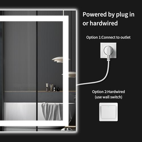 LED Bathroom Mirror with Lights