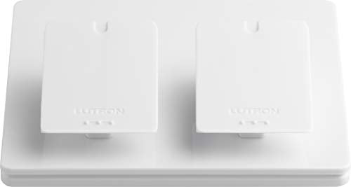 Caseta Smart Lighting Dual Pedestal for Pico Remotes (WHITE / 1 Pack / Dual Pedestal)