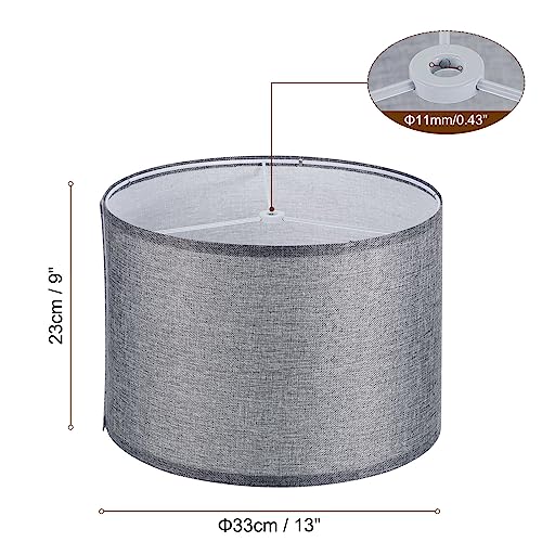 Drum Lamp Shades (Gray)