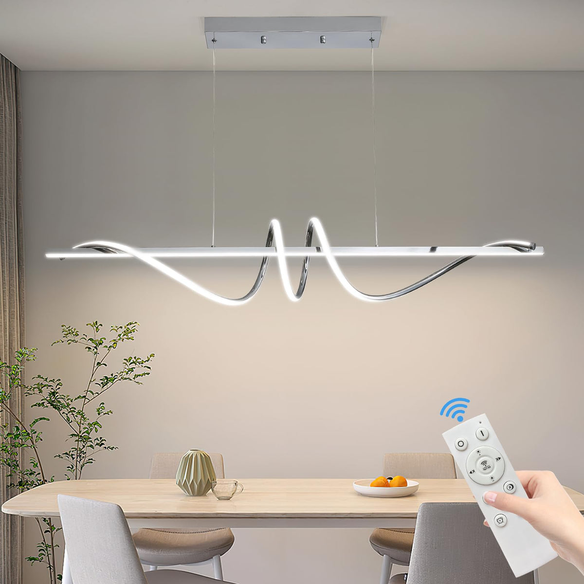 Modern Ceiling Chandelier Light (Aa / 47IN)