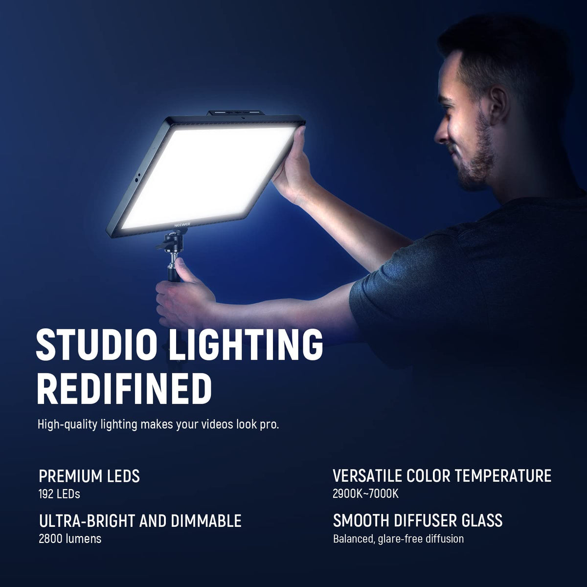 15.5" Key Light Streaming Light