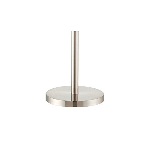 Wagner 71" Modern Brushed Nickel Torchiere Floor Lamp
