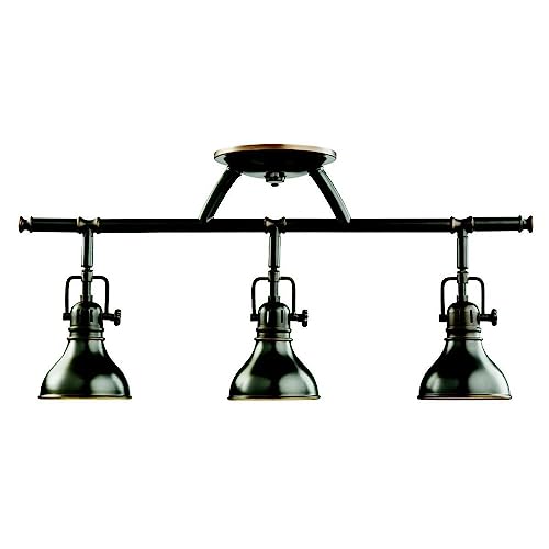 Hatteras Bay 22.75" 3 Light Halogen Fixed Rail Light Olde Bronze® (3-Light / Old Bronze)