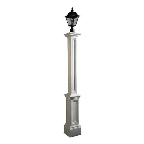5835 BK Signature Lamp Post with 89