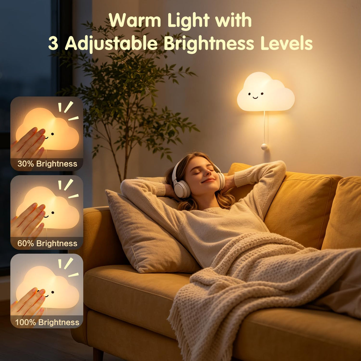Cloud Wall Light (Cloud)