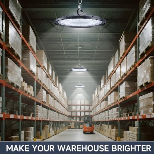 BOKENUNA 6 Pack LED High Bay Light