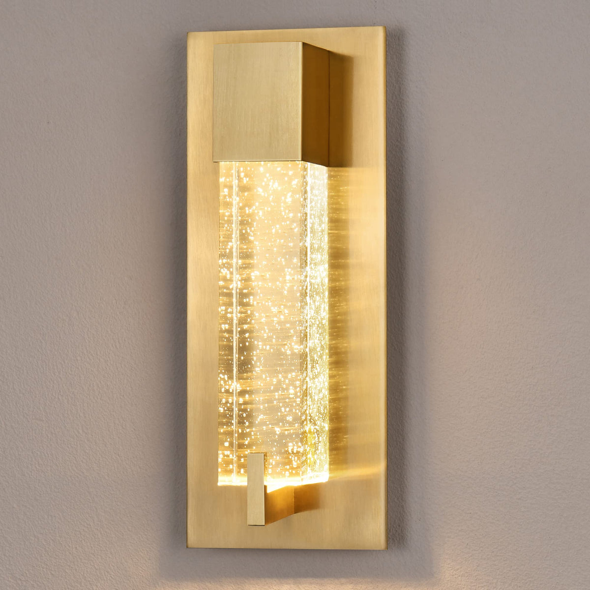 LED Wall Sconce Light (Gold 11")