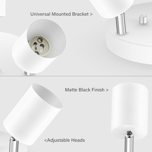 LED 3 Light Track Lighting Kit (White)
