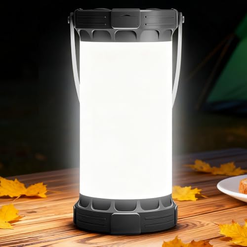 LED Rechargeable Camping Lantern (Black)