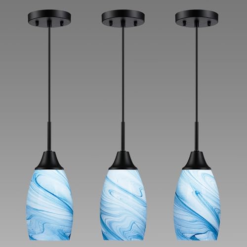 Mini Art Glass Pendant Light