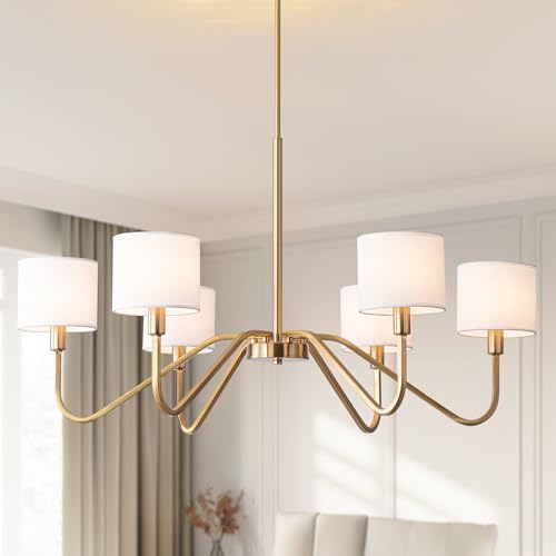Modern 6 Light Chandelier