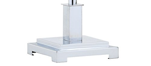 Roxy Slim Modern LED Table Lamp Metal 26" (Chrome)