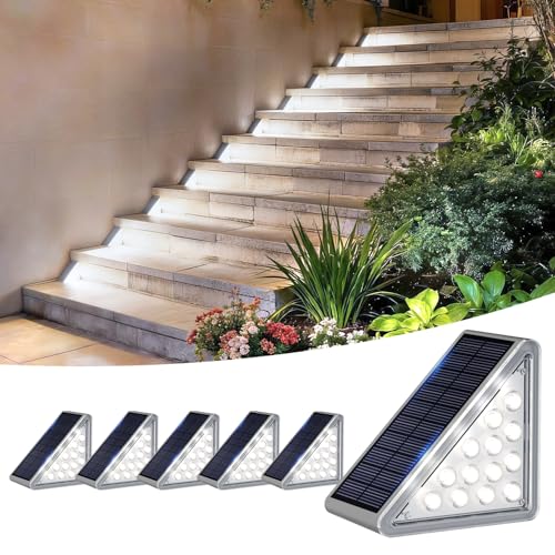 Solar Step Lights Outdoor Waterproof